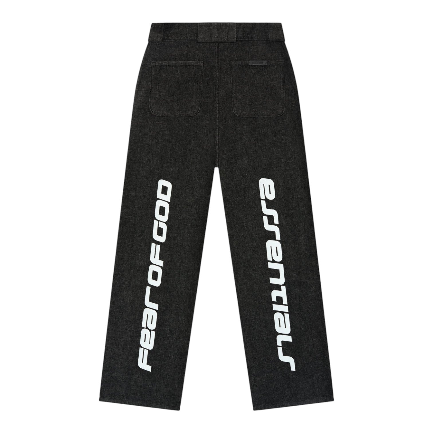 Fear of God Essentials Denim Work Pant 'Vintage Black' 130HO258361F