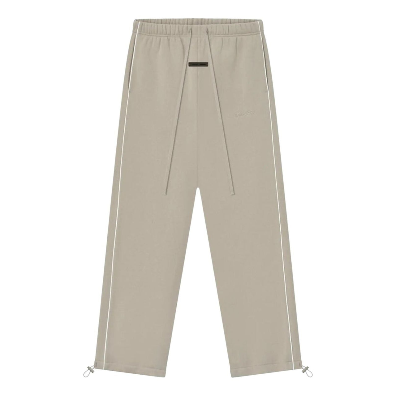 Fear of God Essentials Relaxed Fleece Sweatpant With Piping 'Timber Cloud White' 130SP258061F