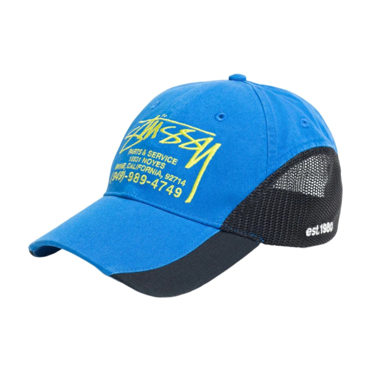 Stussy Parts & Service Mesh Cap 'Blue' 1311205-BLUE