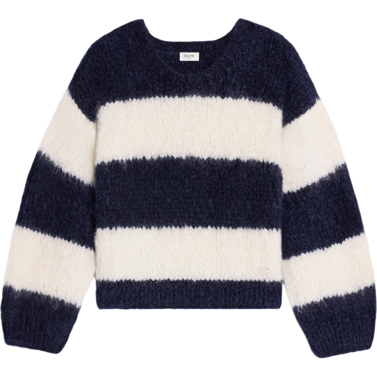 CELINE FW24 Sweater Women's Gray White