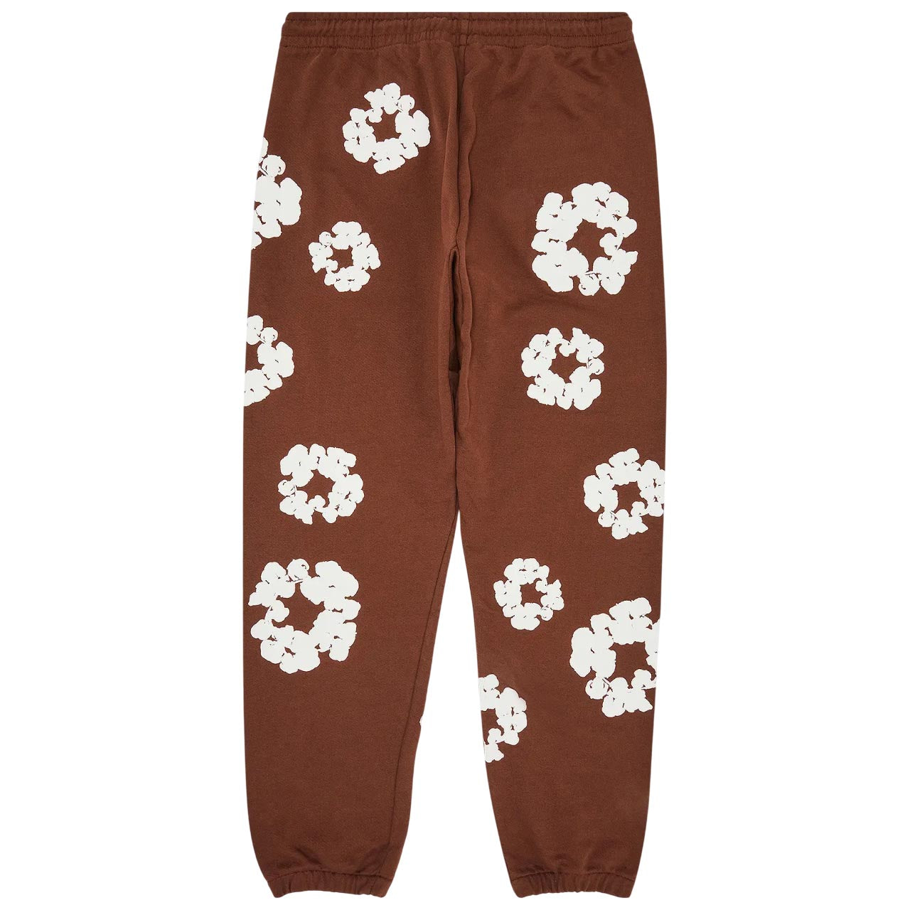 Denim Tears Cotton Wreath Sweatpants 'Brown White' 401-905-30