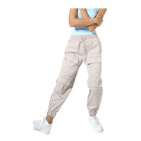 (WMNS) House of Cenmar Cargo-Pockets Pants 'Beige' HOC-WBI