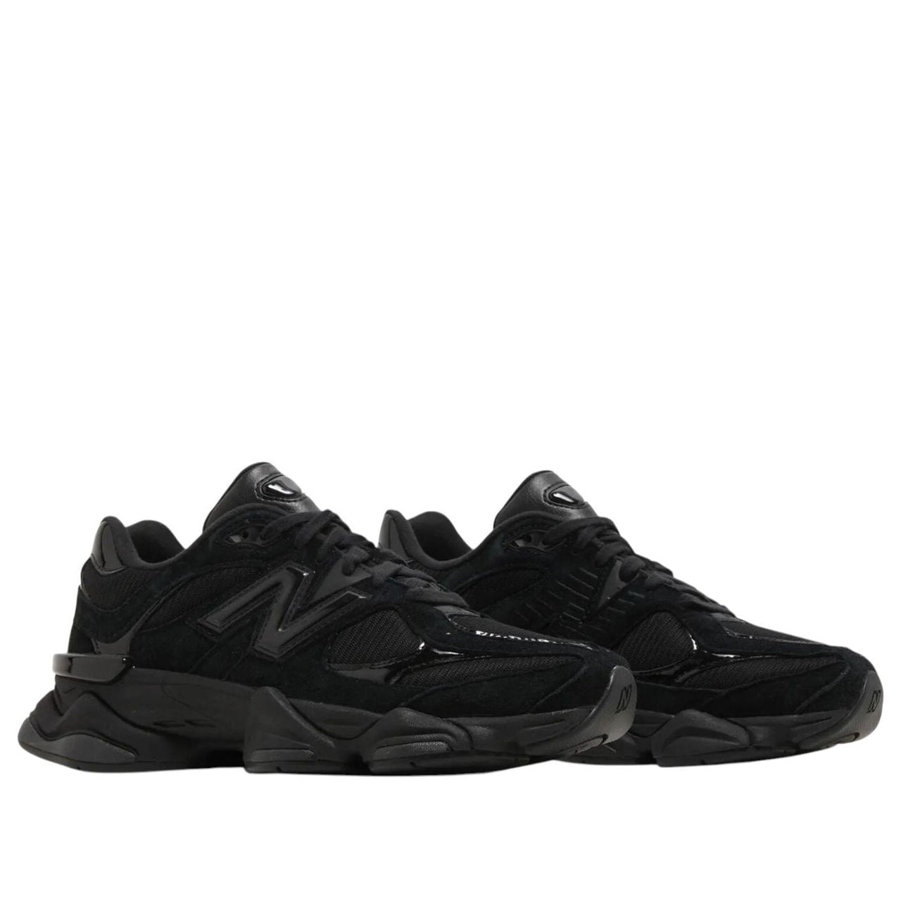 New Balance 9060 'Triple Black Patent' U9060ZBO