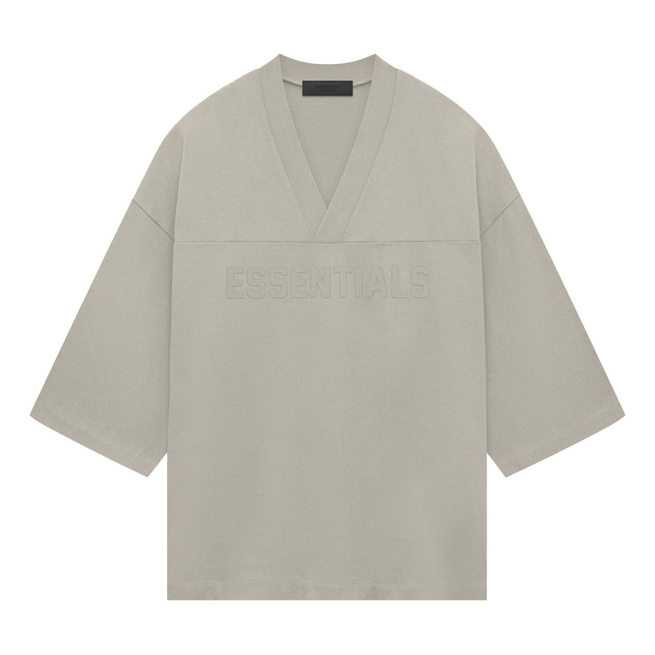 Fear of God Essentials SS24 Heavy Jersey Football T-shirt 'Seal' 125SP244105F