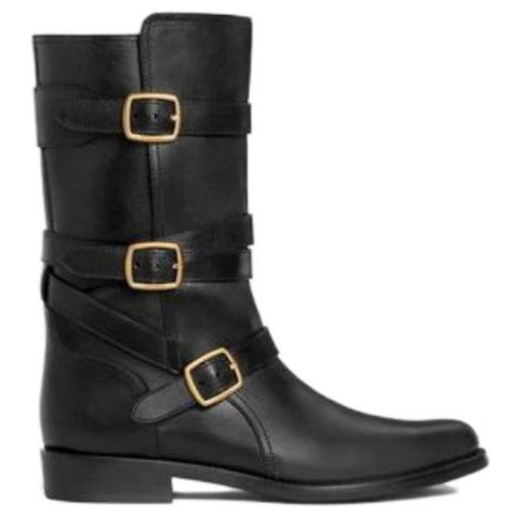 CELINE Ankle Boots Women's Black