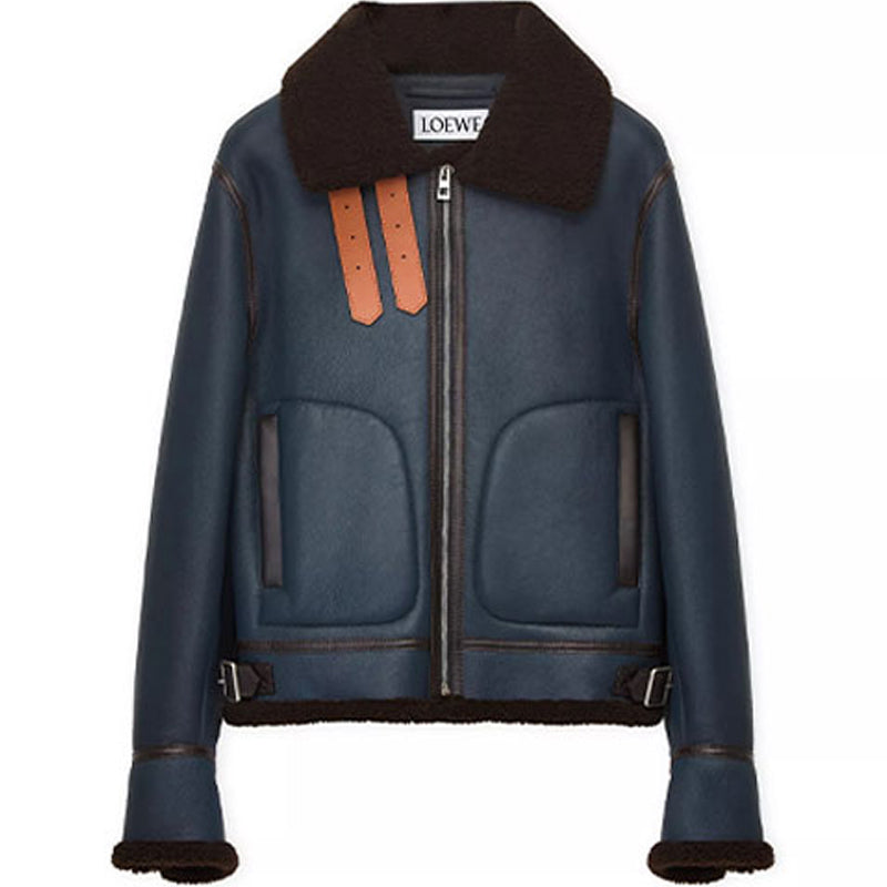 LOEWE SS23 Jackets Men Blue