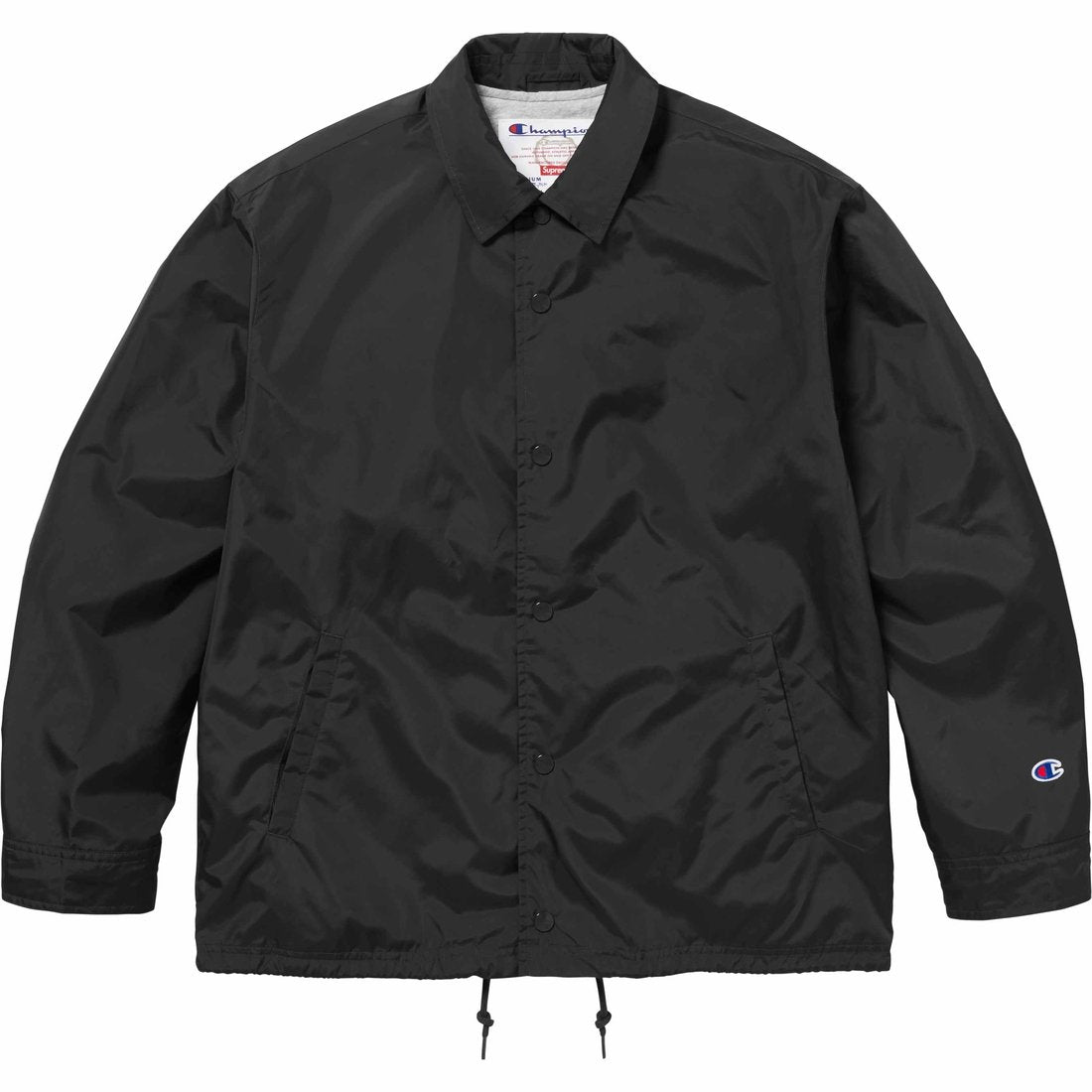 Supreme x Champion Coacches Jacket 'Black White' SUP-SS24-280