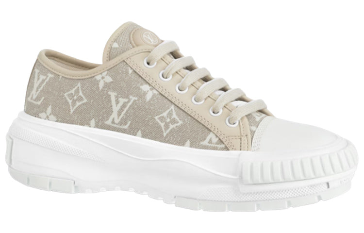 LOUIS VUITTON Squad Sneakers 'Beige Monogram' Women's