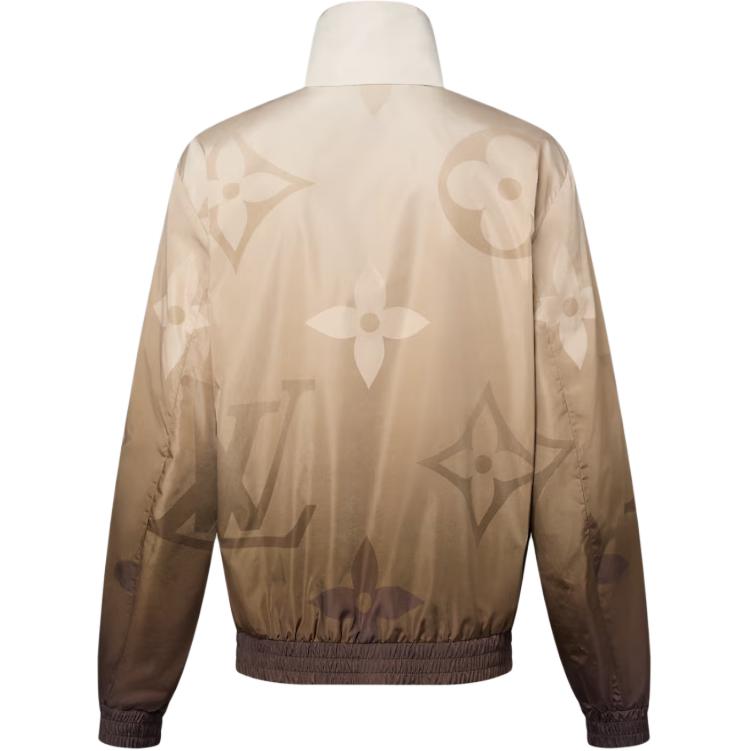 LOUIS VUITTON Monogram Printed Light Nylon Windbreaker