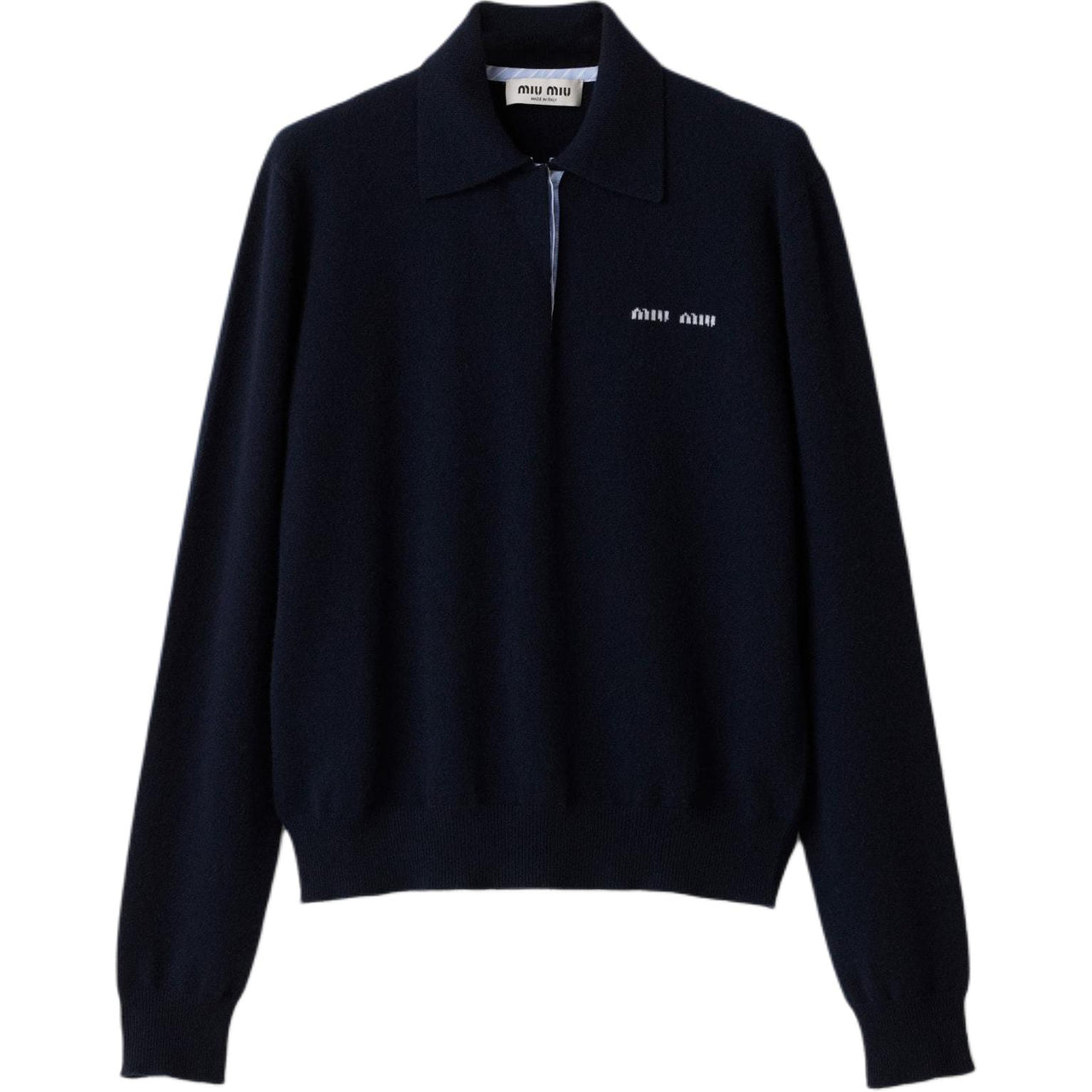 MIU MIU Cashmere Polo Shirt
