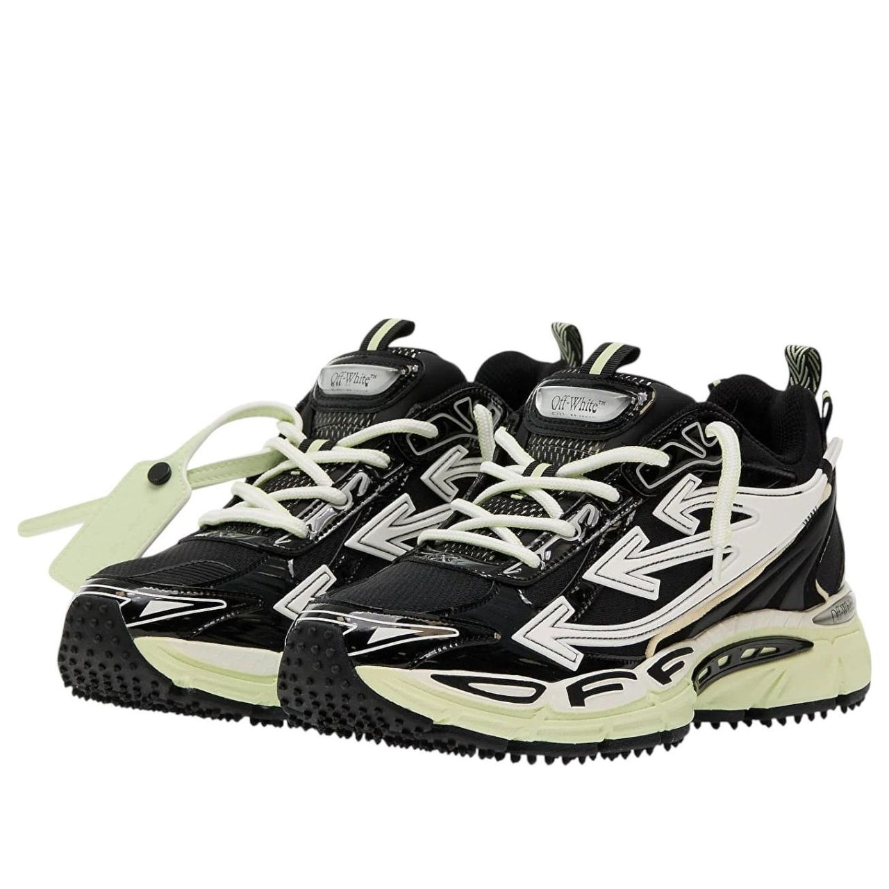 Off-White Be Right Back 'Black Lime' OMIA295C99FAB0021014