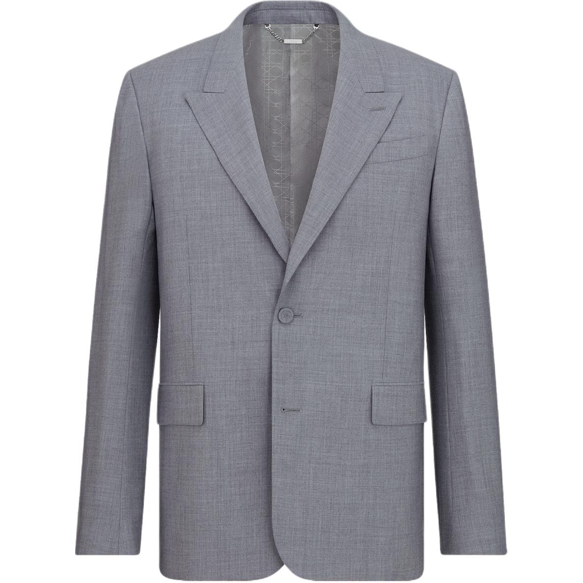 DIOR Icon FW24 Business Suit Coat Men's Gray