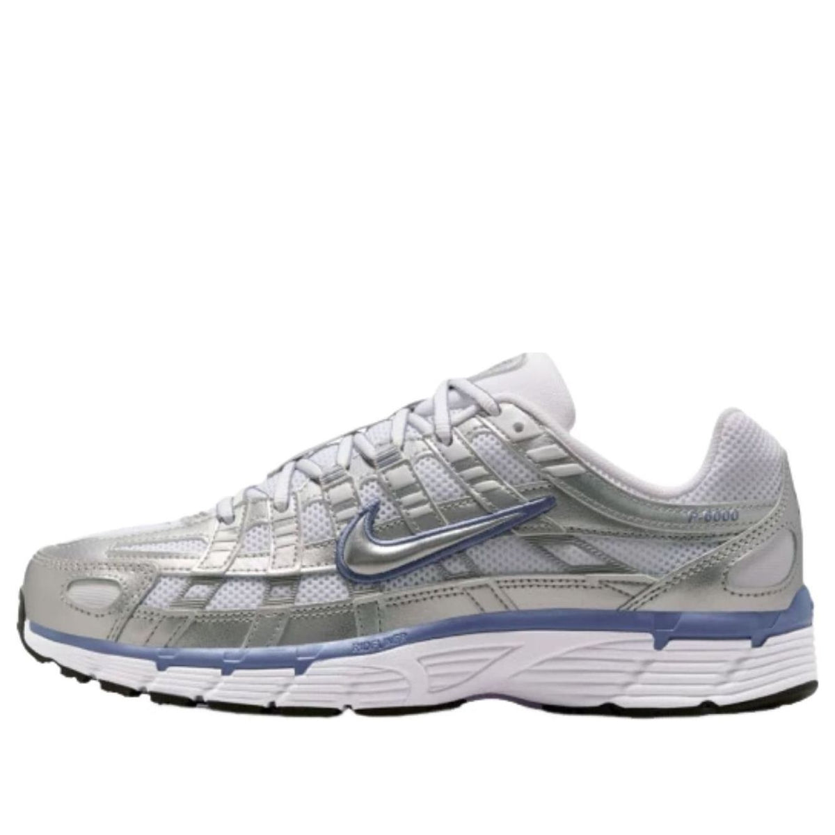 (WMNS) Nike P-6000 'Metallic Silver World Indigo' BV1021-014