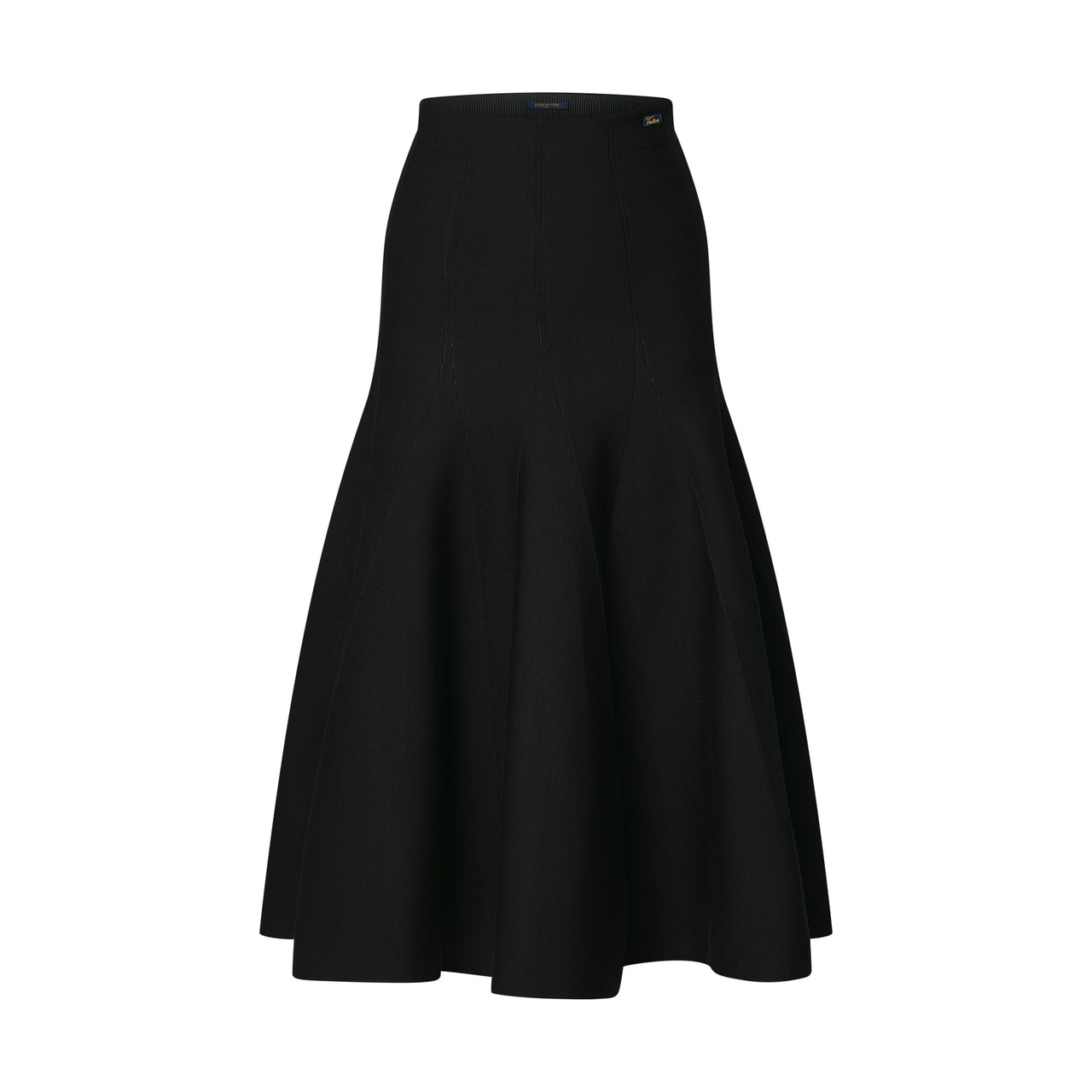LOUIS VUITTON Godet Knit Skirt