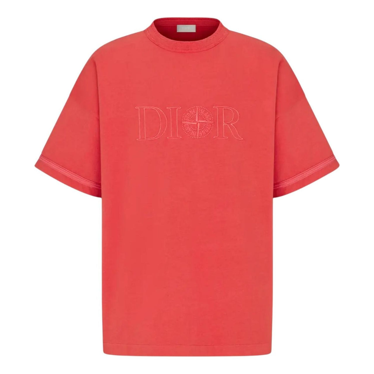 Dior x Stone Island T-Shirt 'Red' 493J638A0554-C383