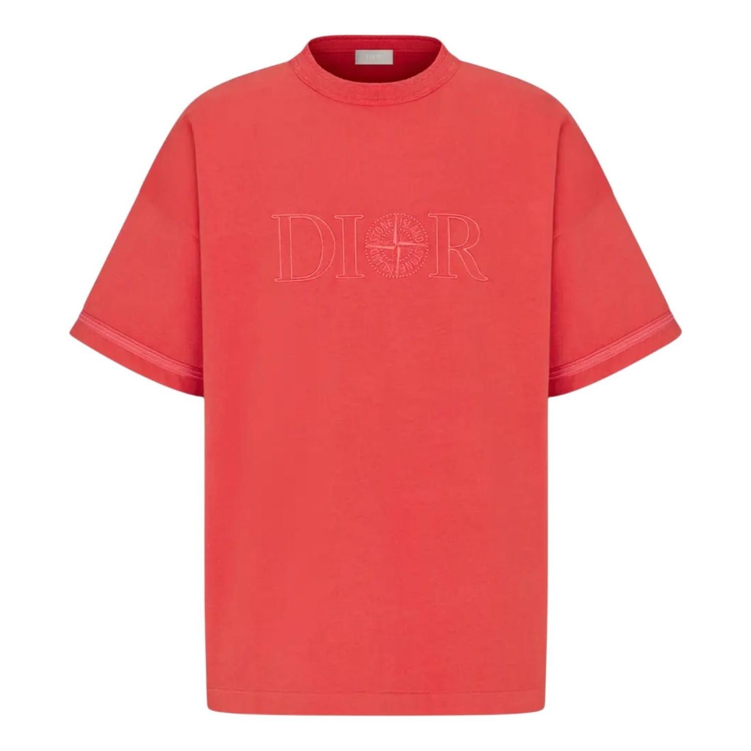 Dior x Stone Island T-Shirt 'Red' 493J638A0554-C383