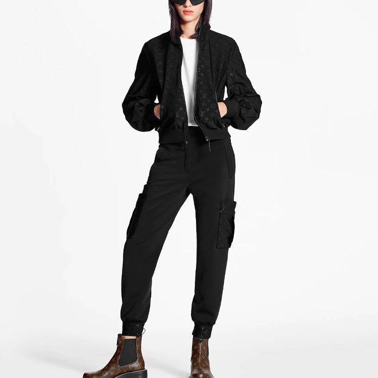 LOUIS VUITTON 2020s Monogram Eclipse pattern Jacket