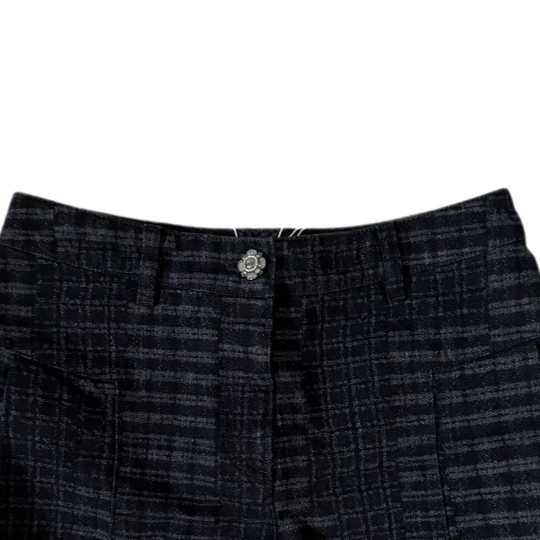 CHANEL 24 Spring Summer New Arrivals Denim Shorts Women's Black