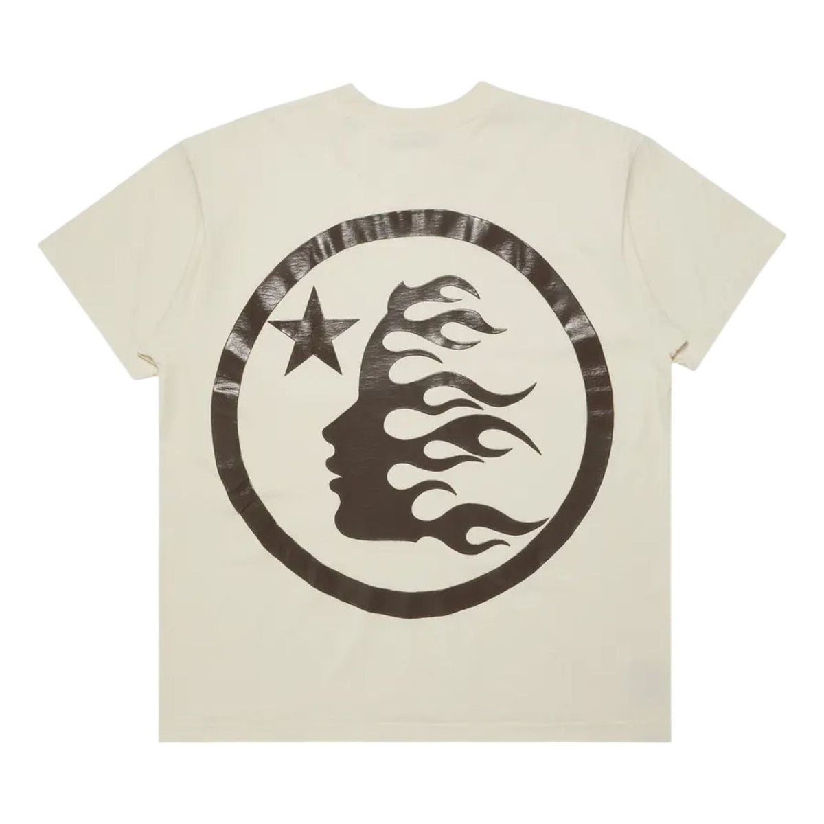 Hellstar Classic T-Shirt Regular Print 'White Brown' HSCC01TEE001-WHBR
