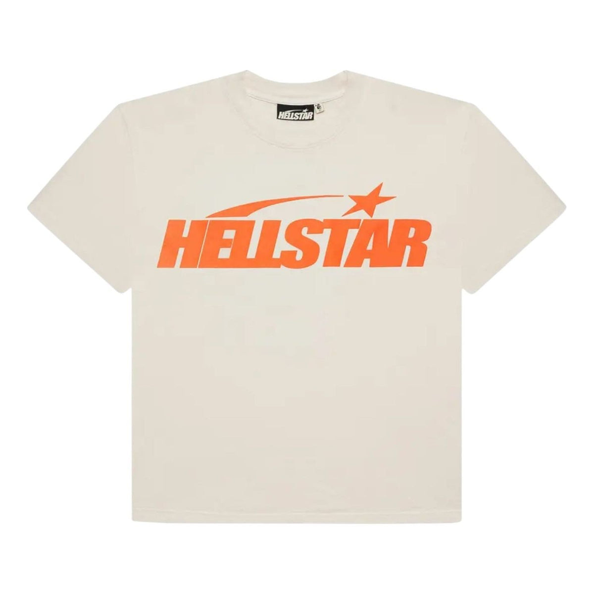 Hellstar Classic T-Shirt Regular Print 'White Orange' HSCC01TEE001-WHOR
