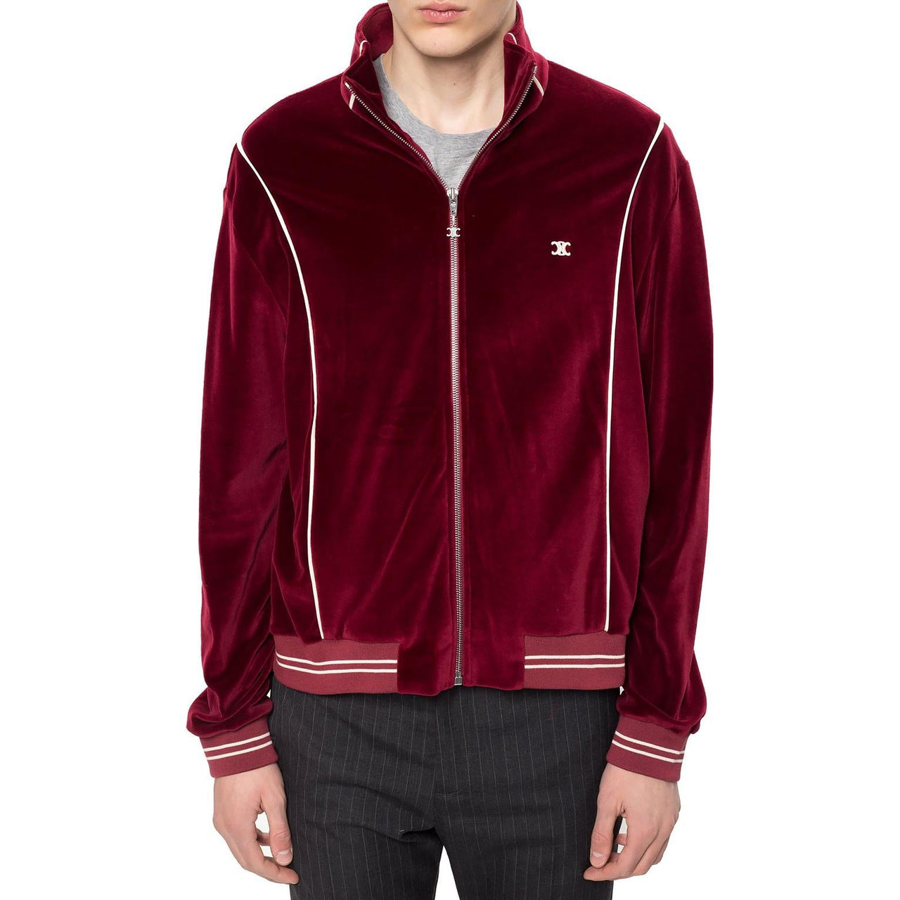 CELINE Jackets Coats Men's Dark Red