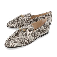 Tod's Snakeskin Loafers