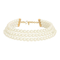 CELINE Les Perles CELINE Necklace In Resin Pearls Brass With Gold Finish And Steel