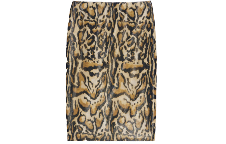 CELINE Casual Long Skirts Women's Khaki