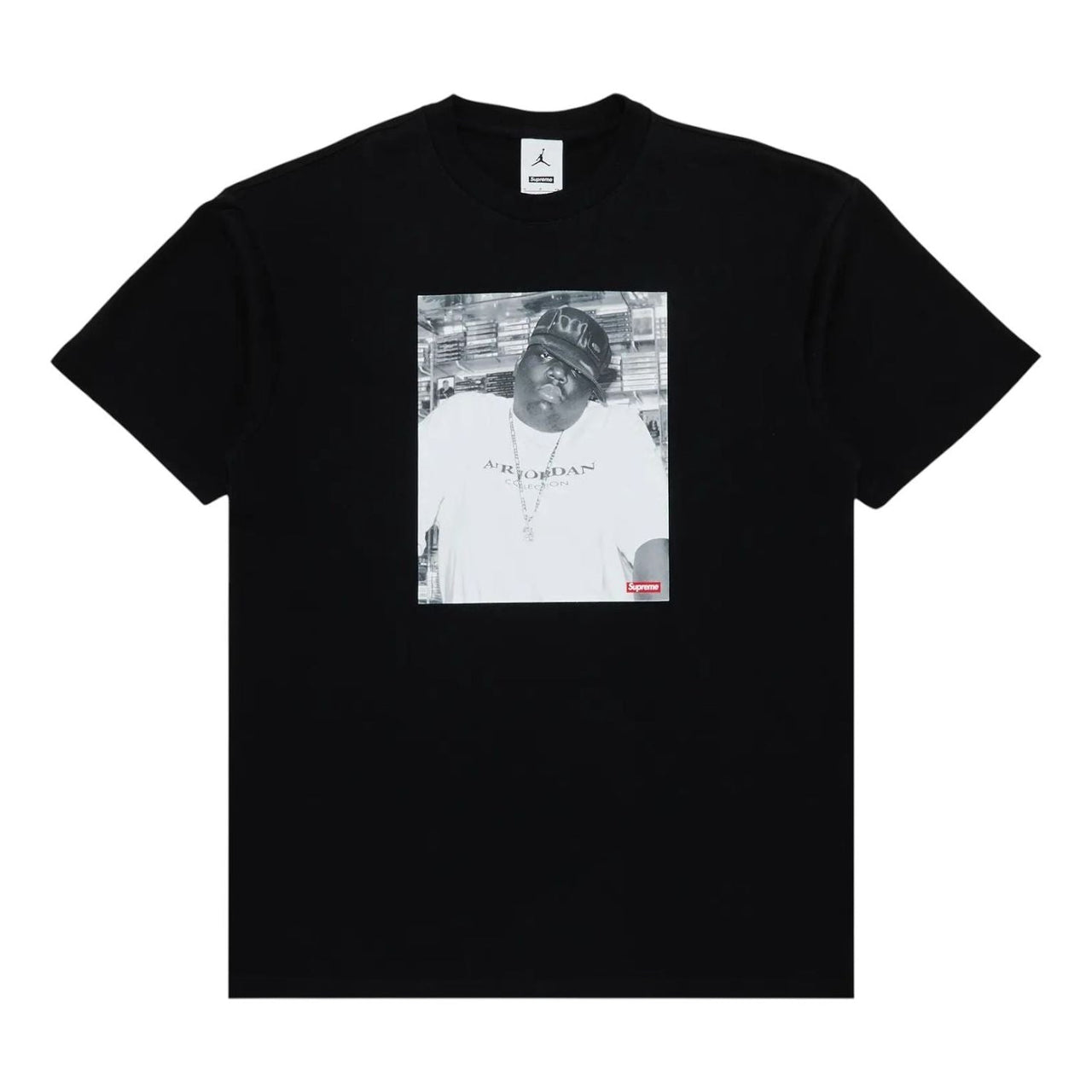 Supreme x Jordan Biggie Short-Sleeve T-shirt 'Black' FW24KN3-BLACK
