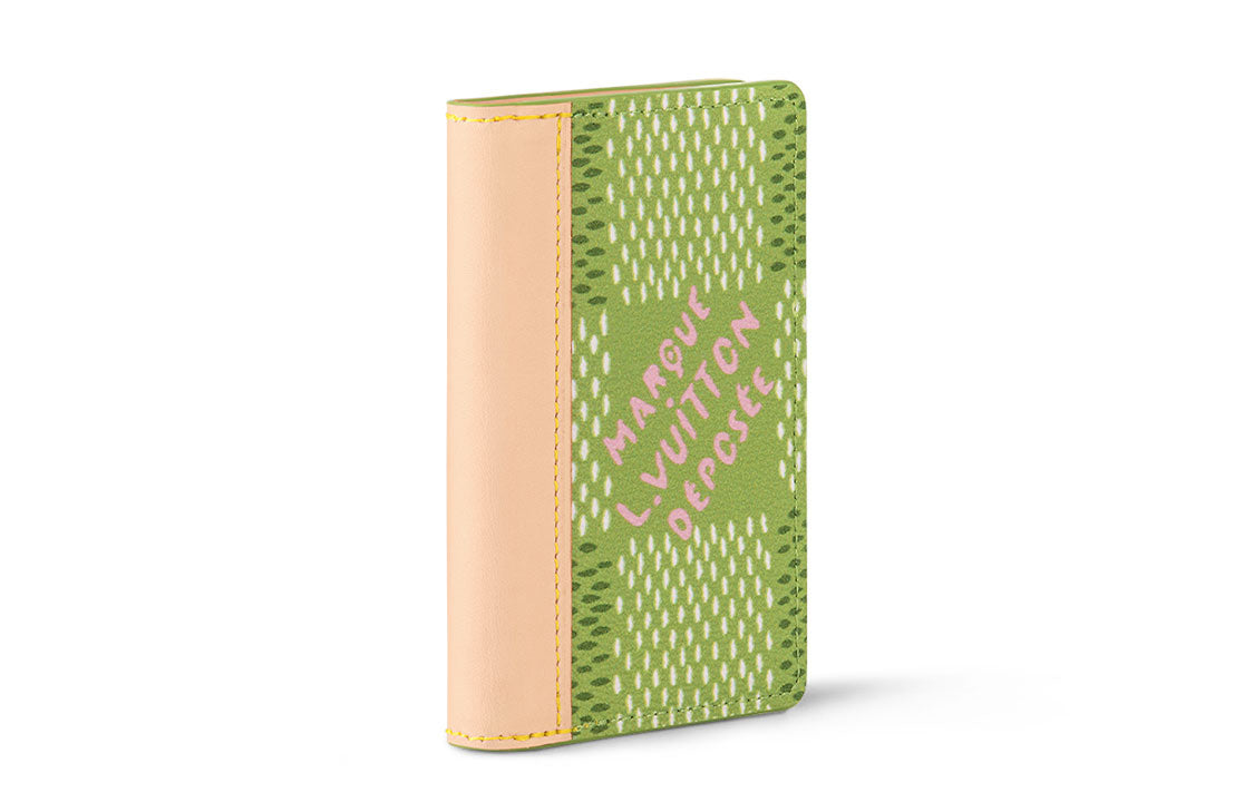 LOUIS VUITTON By Tyler The Creator Pocket Organizer Green Damier Golf
