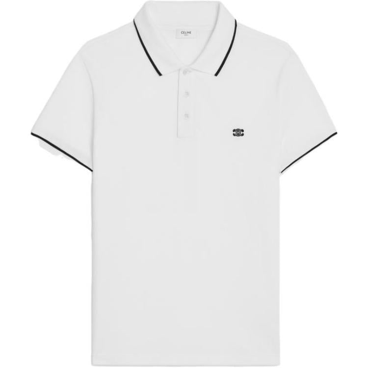 CELINE Classic Cotton Pique Polo