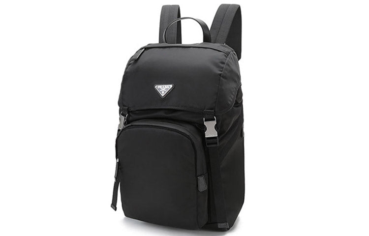 PRADA Re Nylon Recycled Nylon Backpack Men's Black