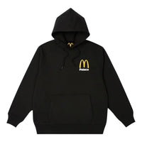 Palace x McDonald's Logo Hoodie 'Black' P25CS173