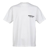 Fear of God Essentials 25FW Short Sleeve T-Shirt 'White' 125AS254173F