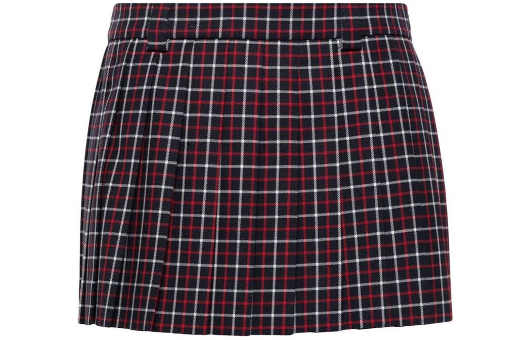 MIU MIU SS24 Casual Short Skirts Women's Black