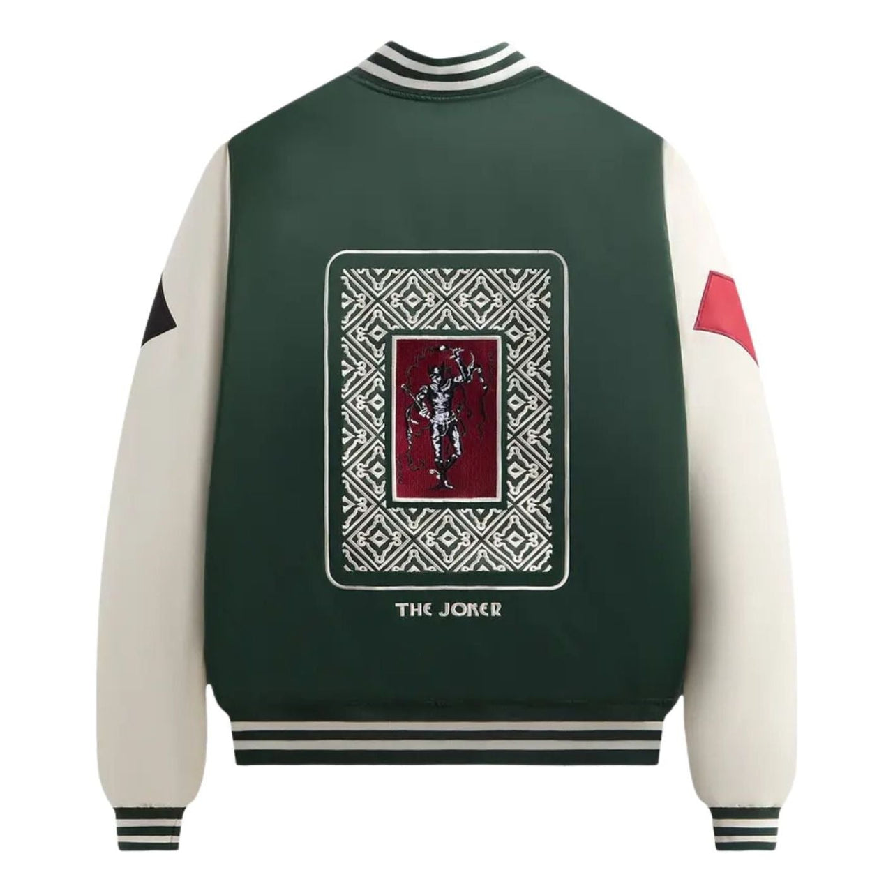 KITH x Batman Joker Satin Bomber Jacket 'Ivy Green' KHM010710-4014