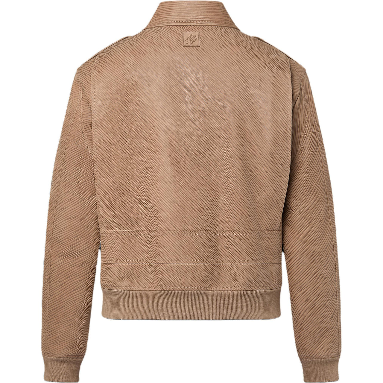 LOUIS VUITTON Epi Embossed Leather Flight Jacket