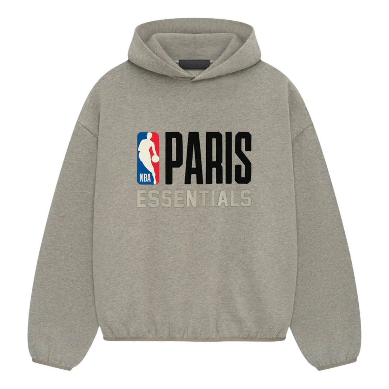 Fear of God Essentials x NBA Paris Hoodie 'Warm Heather' 192AL246402F
