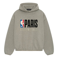 Fear of God Essentials x NBA Paris Hoodie 'Warm Heather' 192AL246402F