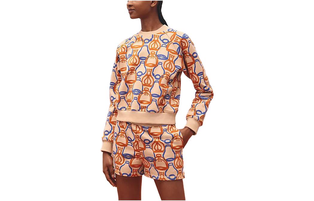 HERMES Sweatshirt Women's Beige