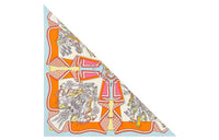 HERMES Silk Scarves Women's Multicolor