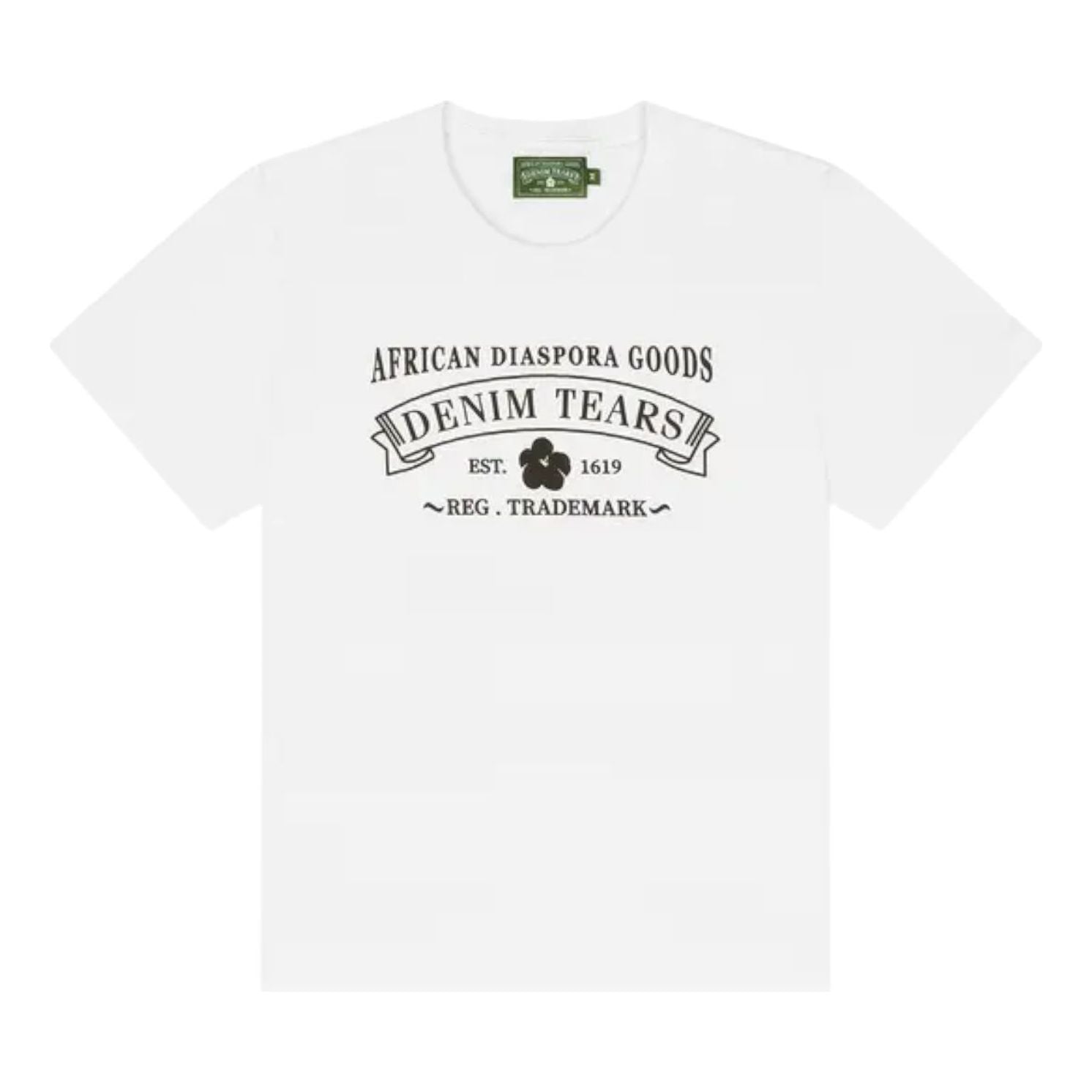 Denim Tears ADG T-Shirt 'White' SS25TSS0453