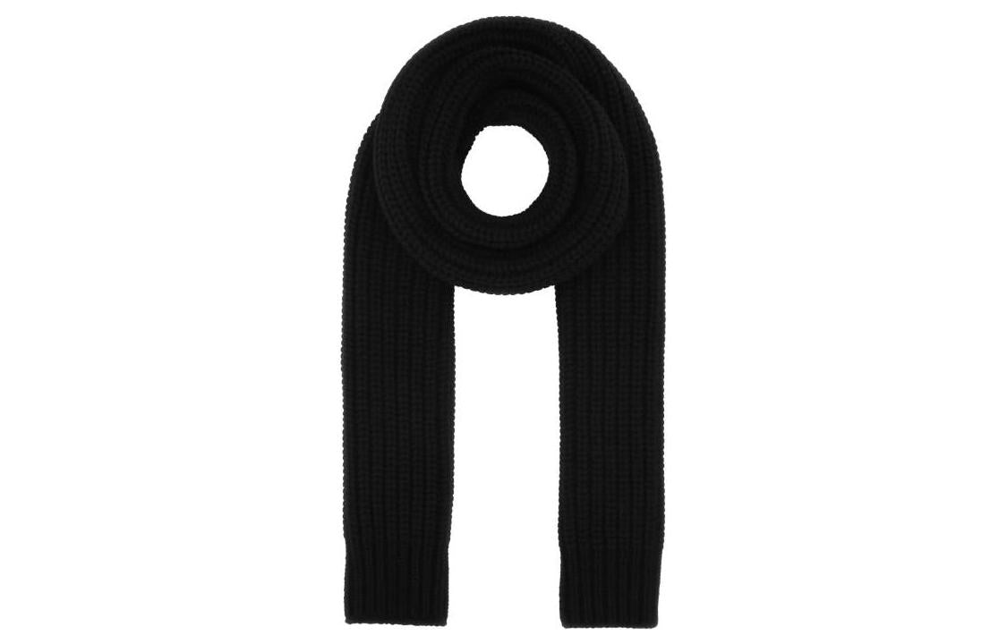 SAINT LAURENT Knit Scarves Women's Black