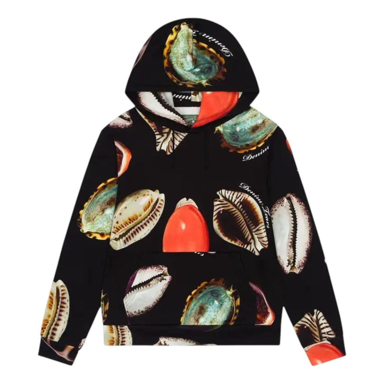 Denim Tears Shell Hoodie 'Black' SS25THD0622