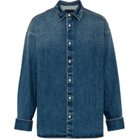 PRADA SS24 Denim Jacket Men's Blue