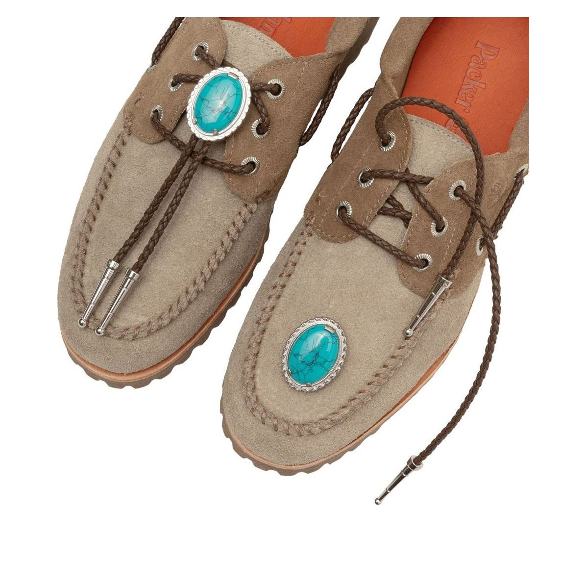 Timberland x Packer 3-Eye Lug Handsewn Boat 'Santa Fe' TB0A6G83-EW1