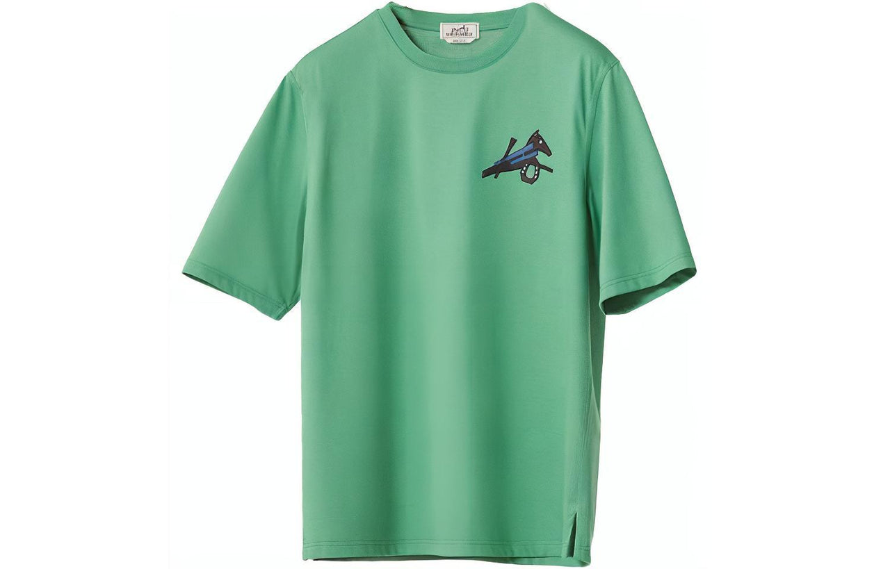 HERMES T-Shirt Men's Soft Green