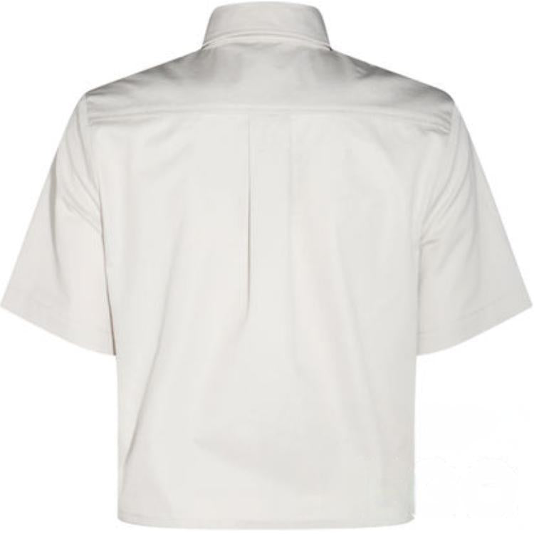 MIU MIU Button Up Cropped Shirt