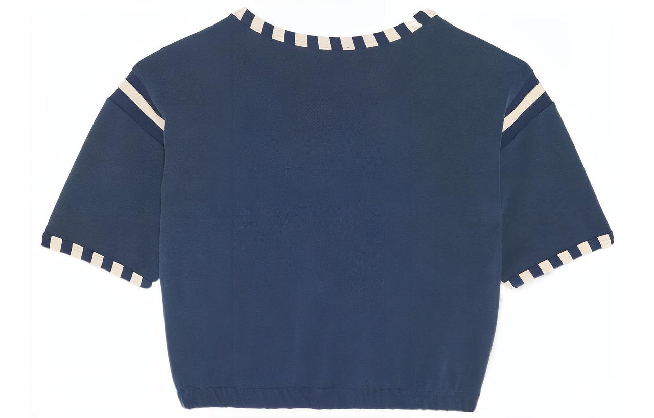 SAINT LAURENT T Shirts Women's Blue