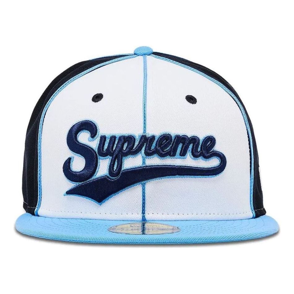 Supreme x New Era Piping Script Logo 'Navy' SS25H17-NAVY